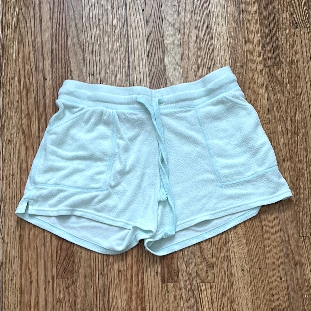 Wildfox Blue Athletic Shorts Elastic Waistband